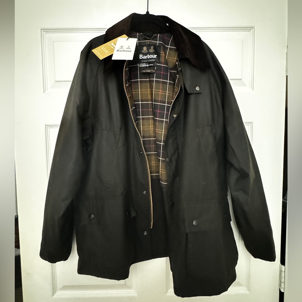 BARBOUR - Classic Bedale Wax Jacket - Men’s Size 40. New With Tags.